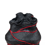 Ваза с красным кожаным жгутом "Красной нитью" варинант исполнения - 2 | Loft Concept в Сочи