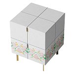 Тумба  Short Lemon Power White варинант исполнения - 2 | Loft Concept в Сочи