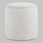 Дизайнерский Пуф Букле Poof Alice Light Gray Boucle  варинант исполнения - 4 | Loft Concept в Сочи