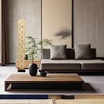 Торшер из натурального камня Stone Constructor варинант исполнения - 8 | Loft Concept в Сочи