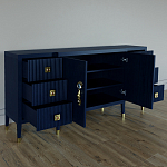 Большой Комод-буфет Elsa Dreams Blue с ящиками варинант исполнения - 6 | Loft Concept в Сочи