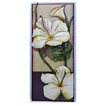 Аксессуар настенный из металла Blank Space White Flowers варинант исполнения - 1 | Loft Concept в Сочи