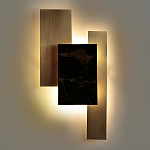 Бра с мраморным декором Marble Brass Laurel Wall Lamp варинант исполнения - 3 | Loft Concept в Сочи