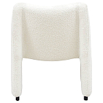 Кресло белое Cress White Boucle Collection Armchair варинант исполнения - 3 | Loft Concept в Сочи