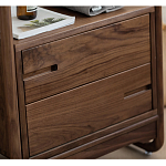 Вешалка деревянная с 2- мя ящиками Moon Walnut Furniture варинант исполнения - 8 | Loft Concept в Сочи