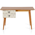 Письменный стол с принтом на ящиках Elise Desk варинант исполнения - 4 | Loft Concept в Сочи