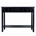 Черная консоль с выдвижными ящиками Monica варинант исполнения - 1 | Loft Concept в Сочи