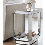 Зеркальный приставной стол Mirror Surface варинант исполнения - 2 | Loft Concept в Сочи