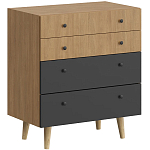 Комод с принтом на ящиках Elise Chest of Drawers варинант исполнения - 10 | Loft Concept в Сочи