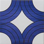 Дизайнерская плитка с узором Восьмерки варинант исполнения - 2 | Loft Concept в Сочи