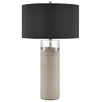 Настольная лампа на сером бетонном основании Delicate Brutality варинант исполнения - 2 | Loft Concept в Сочи