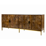 Широкая тумба с фактурным фасадом Termite варинант исполнения - 6 | Loft Concept в Сочи