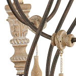 Люстра с состаренными резными элементами Big Graceful Profile варинант исполнения - 2 | Loft Concept в Сочи