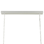 Люстра белая прямоугольная с абажурами в виде цветков тюльпана White Tulips варинант исполнения - 6 | Loft Concept в Сочи