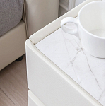 Умная прикроватная тумба с беспроводной зарядкой и подсветкой Smart Bedside Table варинант исполнения - 3 | Loft Concept в Сочи