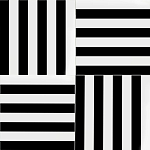 Дизайнерская плитка с узором Вертикаль варинант исполнения - 1 | Loft Concept в Сочи