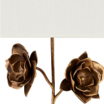 Бра с  каркасом в виде цветков розы и тканевым абажуром Flowers and Fox Roses варинант исполнения - 2 | Loft Concept в Сочи