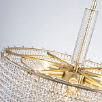 Люстра многоярусная с каскадами кристаллов Crystal Rains варинант исполнения - 4 | Loft Concept в Сочи