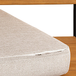 Двухместный диван из акации без подлоконтиков Amra варинант исполнения - 8 | Loft Concept в Сочи