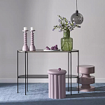 Подсвечник фигурный розовый Bright Accent 36 см варинант исполнения - 4 | Loft Concept в Сочи