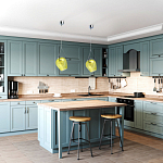 Подвесной светильник со стеклянном плафоном в форме бокала Kaleido варинант исполнения - 33 | Loft Concept в Сочи