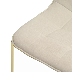 Стул с декоративной строчкой на обивке Sophisticated Silhouette варинант исполнения - 5 | Loft Concept в Сочи