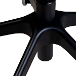 Стул с мягкой бежевой обивкой из велюра и подъемно-поворотным механизмом на черных колесиках Harper Beige варинант исполнения - 5 | Loft Concept в Сочи