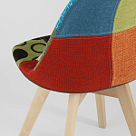 Стул с обивкой в стиле пэчворк Arvika варинант исполнения - 6 | Loft Concept в Сочи