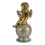 Фигурка Ангел с лирой на шаре Seraphic варинант исполнения - 2 | Loft Concept в Сочи