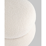 Пуф Полли S тедди белый варинант исполнения - 4 | Loft Concept в Сочи