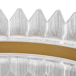 Люстра круглая с декоративными элементами в виде лепестков Round Light Flashing варинант исполнения - 8 | Loft Concept в Сочи