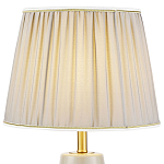 Настольная лампа с абажуром Femia Grey Gold Table Lamp варинант исполнения - 2 | Loft Concept в Сочи