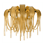 Бра с металиическими цепочками и дугообразными элементами Atlantis Chain варинант исполнения - 7 | Loft Concept в Сочи