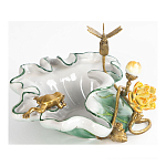 Чаша фигурная с обитателями леса и цветами Eden Garden варинант исполнения - 5 | Loft Concept в Сочи