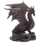 Декоративная статуэтка Дракон Dragon Brown Statuette варинант исполнения - 1 | Loft Concept в Сочи