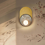 Бра с каменным диском в металлической раме Sandstone Painting варинант исполнения - 5 | Loft Concept в Сочи