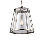 Подвесной светильник с прозрачным коническим стеклянным плафоном в современном стиле Feiss варинант исполнения - 1 | Loft Concept в Сочи