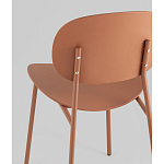 Стул Edie пластик коричневый варинант исполнения - 3 | Loft Concept в Сочи