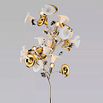 Торшер в виде белых и золотых цветов каллы Refined Taste of Light варинант исполнения - 2 | Loft Concept в Сочи