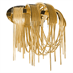 Бра с металиическими цепочками и дугообразными элементами Atlantis Chain варинант исполнения - 11 | Loft Concept в Сочи