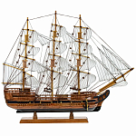 Декоративная модель деревянного парусника With The low варинант исполнения - 1 | Loft Concept в Сочи