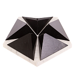 Подставка под шар в виде звезды из натуральных камней Змеевик Мрамор Natural Stone Sphere Stands варинант исполнения - 1 | Loft Concept в Сочи