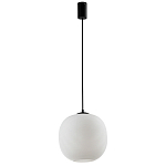 Подвесной светильник со стеклянным рельефным плафоном белый Perforated Glass 25 варинант исполнения - 2 | Loft Concept в Сочи