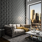 Гипсовая 3D Панель M-34 варинант исполнения - 1 | Loft Concept в Сочи
