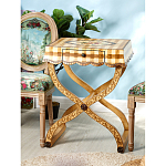 Приставной столик с ящиком в стиле ретро Vintage Rustic Tablecloth варинант исполнения - 6 | Loft Concept в Сочи