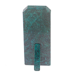 Часы погон ВС подарочные настольные из натурального камня Змеевик Military Clock варинант исполнения - 15 | Loft Concept в Сочи