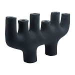 Подсвечник алюминиевый черный Ember варинант исполнения - 2 | Loft Concept в Сочи