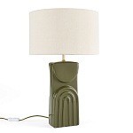 Настольная лампа из керамики и льна Brighter than the Stars варинант исполнения - 2 | Loft Concept в Сочи