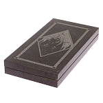 Подарочные нарды из натурального камня с гравировкой Backgammon from Stone варинант исполнения - 6 | Loft Concept в Сочи