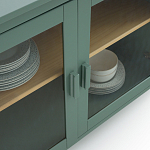 Шкаф-витрина низкий Cosette Cabinet варинант исполнения - 5 | Loft Concept в Сочи